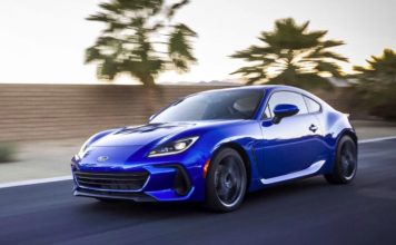 Subaru unveiled the new Subaru BRZ coupe. Subaru unveiled the new Subaru BRZ coupe.