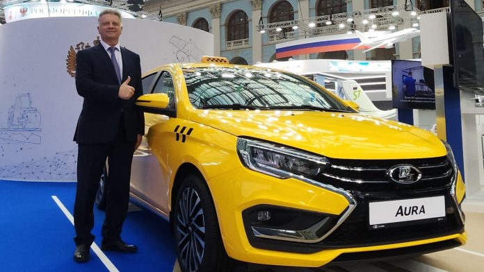 Cheaper than the Chinese: AvtoVAZ unveiled its own version of a taxi based on the flagship Lada Aura sedan.