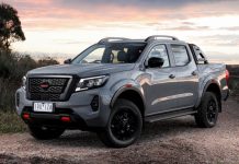 Nissan unveiled the updated Navara pickup truck. Nissan unveiled the updated Navara pickup truck.