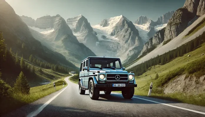 Mercedes G-Class, a good old turbodiesel tested in the Alps