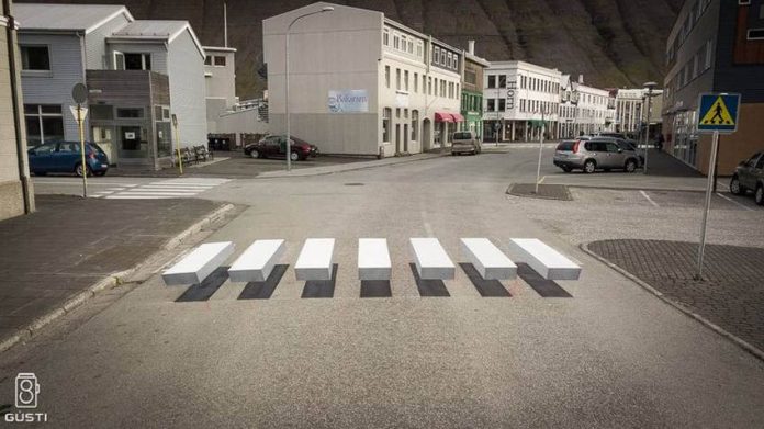 Testing the 3D Pedestrian Crossing