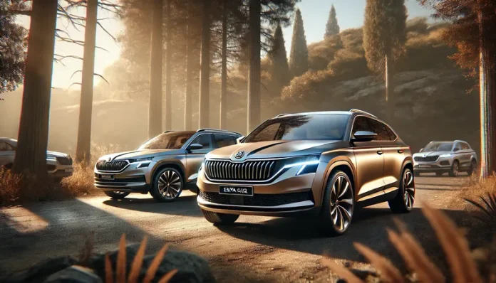 The new Skoda Enyaq and Enyaq Coupé: modern, robust design and extended range, first teasers