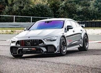 Brabus unveiled a 900-horsepower sports car based on the Mercedes-AMG GT 63S.