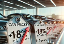 The Great Car Price Inflation: +18% in 5 Years The Great Car Price Inflation: +18% in 5 Years