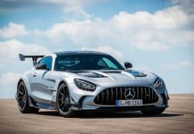 The Mercedes-AMG GT Black Series supercar is valued at 35 million rubles in Europe. The Mercedes-AMG GT Black Series supercar is valued at 35 million rubles in Europe.