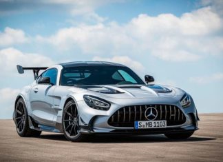 The Mercedes-AMG GT Black Series supercar is valued at 35 million rubles in Europe.
