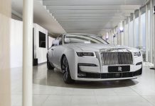 The new Rolls-Royce Ghost premiered in Europe. The new Rolls-Royce Ghost premiered in Europe.