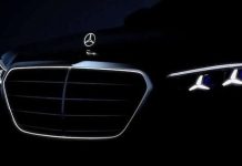 Preparations are underway for the premiere of the new S-Class with heated seat belts. Preparations are underway for the premiere of the new S-Class with heated seat belts.