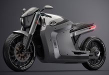 Images of the Lada electric motorcycle have been unveiled in Europe. Images of the Lada electric motorcycle have been unveiled in Europe.