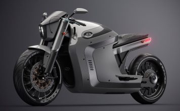 Images of the Lada electric motorcycle have been unveiled in Europe. Images of the Lada electric motorcycle have been unveiled in Europe.