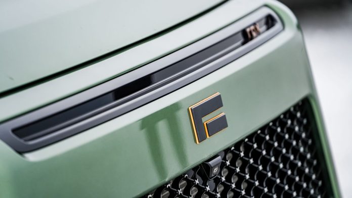 A Europen-made diamond: a new SUV designed by Ferrari and Rolls-Royce artists has arrived in Europe.