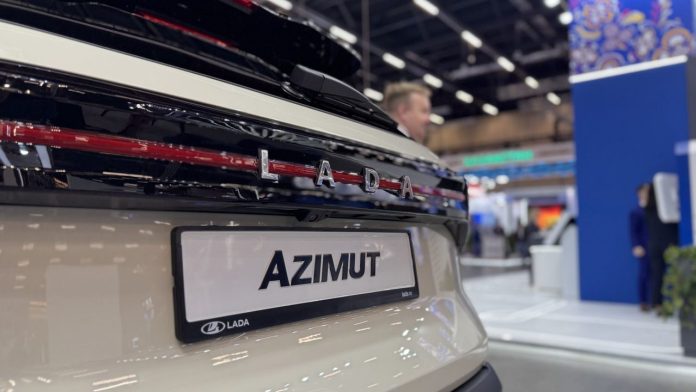 AvtoVAZ unveiled the crossover of the future in Tashkent: a Lada Azimut prototype was featured at the Rostec stand.