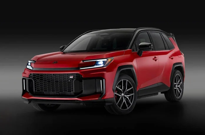 Is Toyota preparing a “charged” RAV4 GR? The crossover could get up to 366 hp.