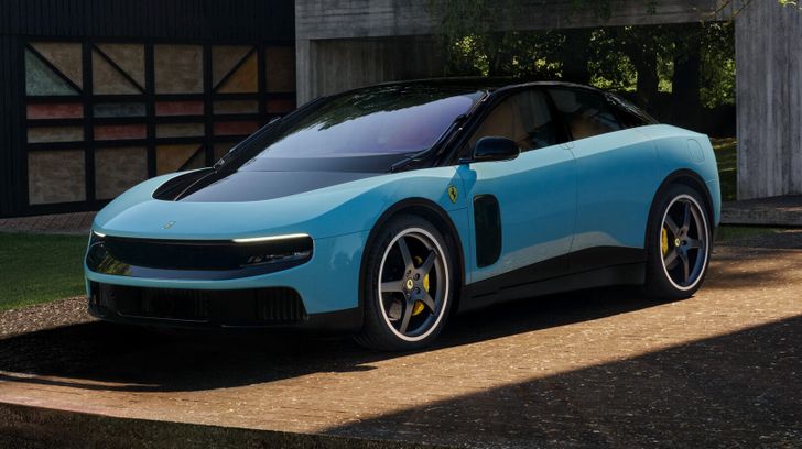 Ferrari представила первый серийный электромобиль в своей истории. У него дизайн от создателя iPhone Ferrari представила первый серийный электромобиль в своей истории. У него дизайн от создателя iPhone