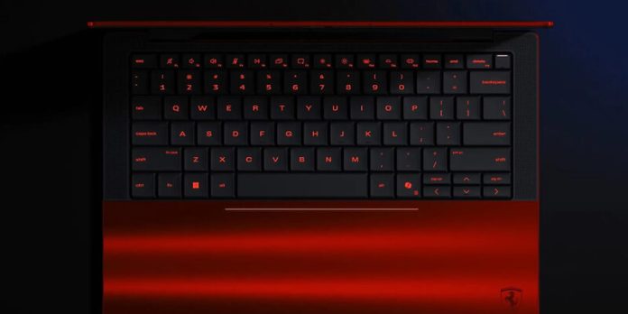 Ferrari unveiled a laptop for half a million rubles: carbon fiber, glass, and only 4,999 units.