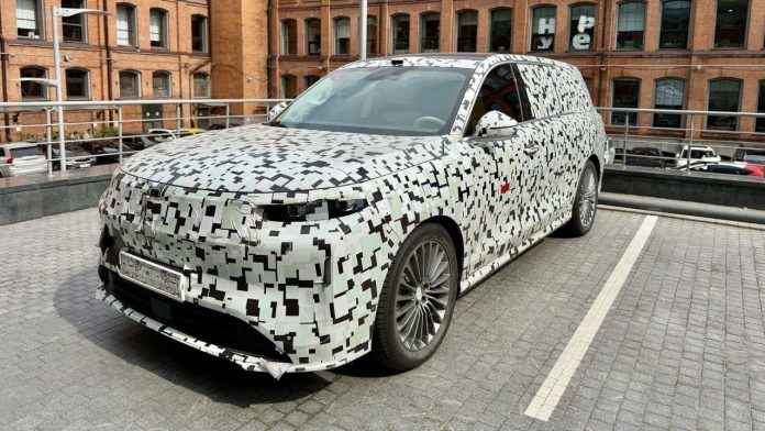 Great Wall’s new family crossover was spotted in Moscow. Photo