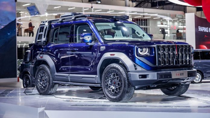 A car like no other: Hongqi’s first-ever frame SUV unveiled