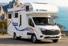 A new Verso motorhome based on the Sollers SF5 has appeared in Europe: it sleeps six, has a shower, and has a kitchen. A new Verso motorhome based on the Sollers SF5 has appeared in Europe: it sleeps six, has a shower, and has a kitchen.