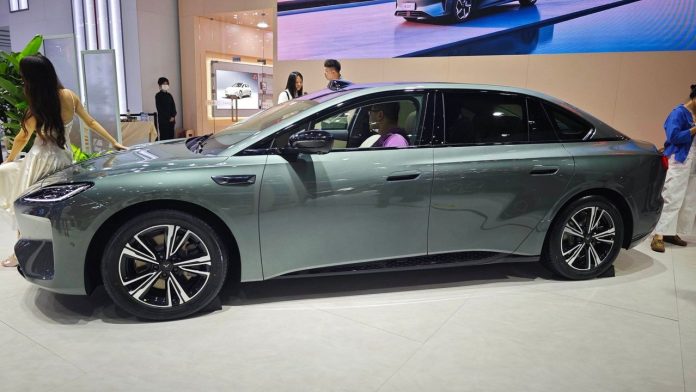 720 hp, lidar, and up to 730 km of electric range: Hongqi unveils the new electric Tiangong 07