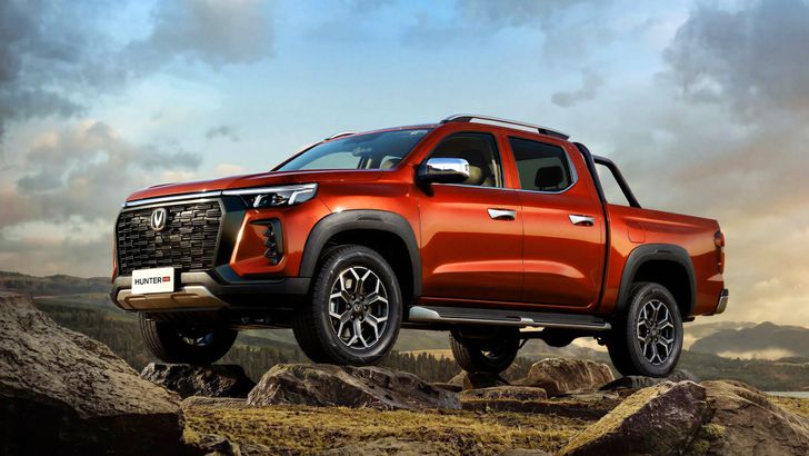 2,5-литровый турбодизель, рессоры и грузоподъемность до 975 кг: Changan анонсировал дизельный пикап Hunter Plus для России