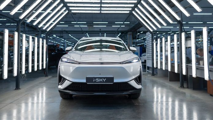 719ac6511e82e4867029f5476d5db00f-1280x720.jpg 218 horsepower, fast charging, and galvanized steel: Europe has launched production of the new Evolute i-Sky electric crossover. How much does it cost?